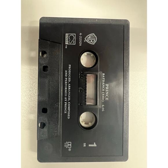 Vintage 1989 Batman Soundtrack Single Batdance and 200 Balloons by Prince - Picture 5 of 5